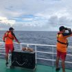 Hari Ketiga Pencarian Salahsatu ABK Kapal Asing yang Jatuh di Perairan Batan Dua, Kota Ternate belum ditemukan.